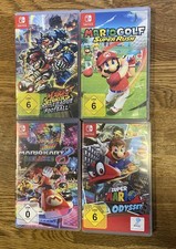 Super Mario Odyssey / Mario Kart 8 / Mario Striker Football / Mario Golf 