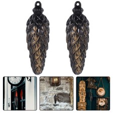  2 Pcs Vogel Uhr Wanduhr Mit