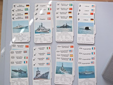 Quartettspiel: Kriegsschiffe und U-Boote