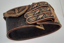 Antiker Ledergürtel Ranzen Gürtel Tracht