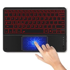 Tastatur Funk Maus Wireless Kabellos Keyboard Bluetooth QWERTZ Layout Deutsch DE