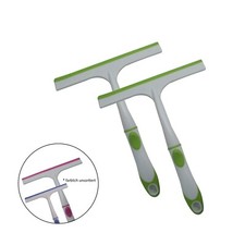 2 x Duschabzieher Abzieher Fenster Fliesen Glas Gummilippenabzieher Bad Wischer