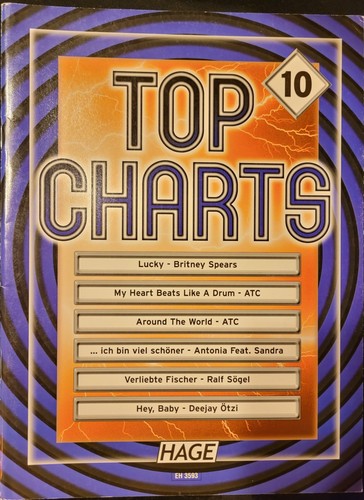 Top charts notenbuch hage - top,