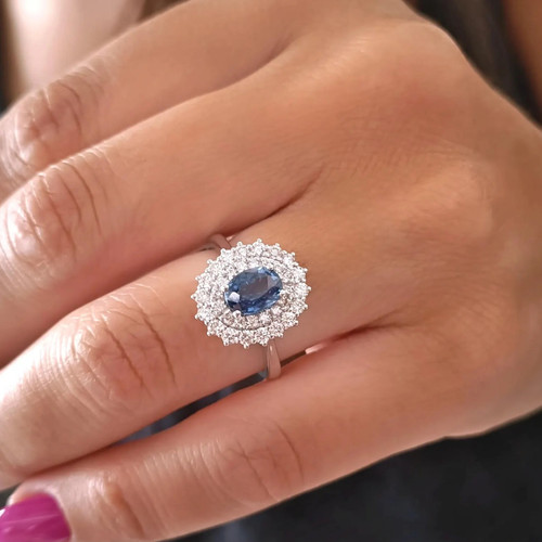 Diamant verlobungsring - diamant,