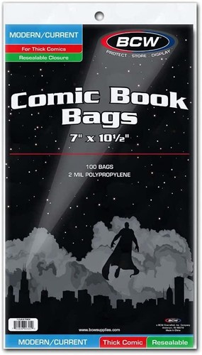 Bcw resealable current - resealable, thick