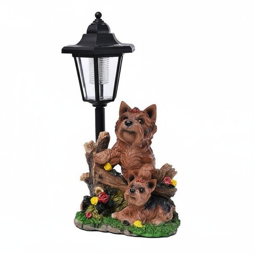 Tierfigur mit solarlaterne - mit,