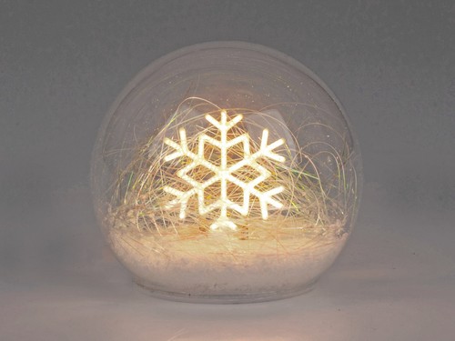Led kerze schneemann ø - kerze, "schneemann"