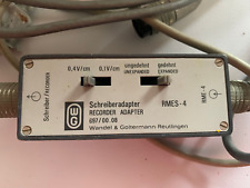 Schreibadapter RMES 4 Wandel & Goltermann