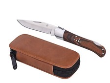 Laguiole Klappmesser Taschenmesser Jagdmesser mit Messeretui  NEU