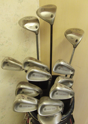 Set wilson deep - deep, red
