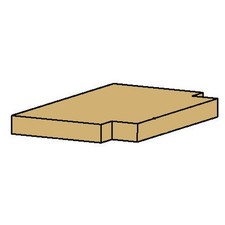 Feuerleitblende Kaminofen