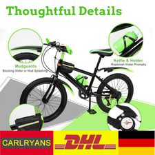 Kinderfahrrad Doppelscheibenbremse MTB Jugendrad Mountainbike 20 Zoll 6 Gang