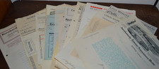 30 x Alte Rechnung Quittung