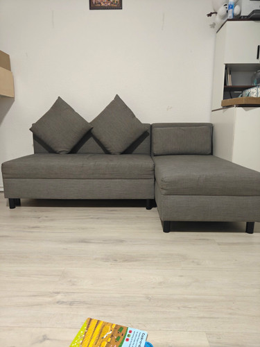 Ikea friheten ecksofa grau mit - grau,