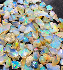 10 Stück Opal grob Posten AAA