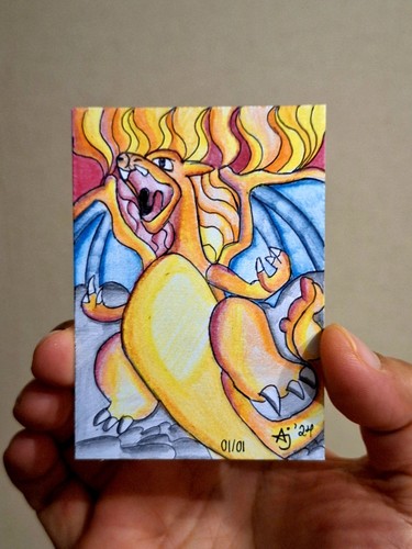 Aceo first hand - first, gezeichnet