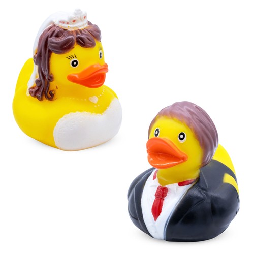 Badeente braut paar figur - badeente,