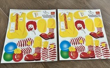 McDonalds Clown, 2 Bögen zum