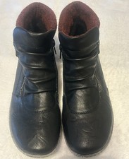 Remonte Tex Black Leather