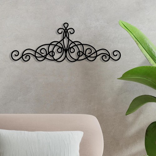 Scroll wanddeko eisen - scroll,