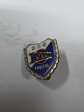 Alte Anstecknadel Fußball BSG Stahl Freital  [276]