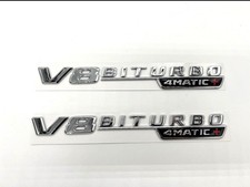 2X Mercedes Benz V8 Biturbo 4