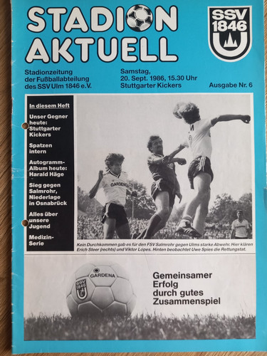 Fussball programm 2 - programm,
