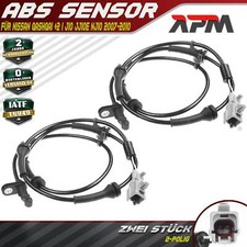 2x ABS Sensor Hinterachse für