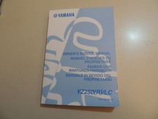 2003 Yamaha YZ 250 (R) / LC  (5UP) Fahrer Wartungs Reparatur Werkstatt Handbuch