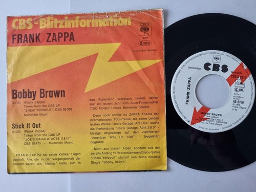 Frank zappa bobby brown - frank,