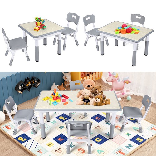 Kindertisch mit 4 - pp,