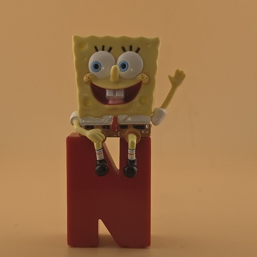 Spongebob figure letter read - figure,