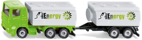 Siku lkw mit tankwagenaufbau - -,