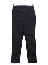 MAC Damen Mom Jeans Melanie Gr. 40/L Schwarz Casual