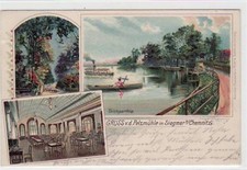 39033181 - 9000 Chemnitz Chemnitz - Siegmar, Lithographie mit neuer Saal von