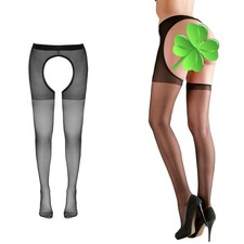 sexy Strumpfhose ouvert Damen