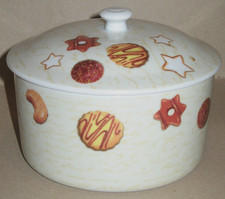 DOMESTIC by MÄSER - Keksdose mit Deckel, aus Porzellan ...