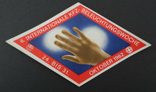 Auto-Aufkleber Lichttest