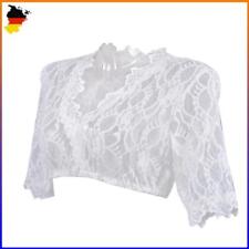 Damen Sexy Spitze Dirndlbluse