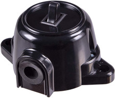 Aufputz Vintage Steckdose Lichtschalter Rund Retro Schalter Wechselschalter 