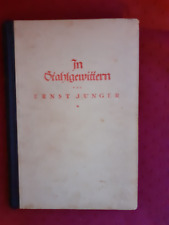 Ernst Jünger In Stahlgewittern 6. Auflage 1925 Sehr gut erhalten!