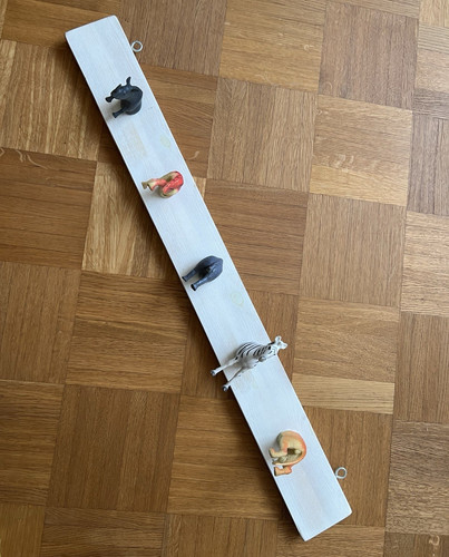 Kinder hakenleiste weiß - kinder, aus