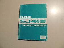 Werkstatthandbuch  Suzuki SJ 413 ( 1,3L ohne Kat.)
