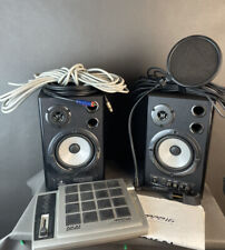 Akai MPD 16, Behringer MS 40-Watt Stereo Monitor Boxen Samson Popfilter Kabel