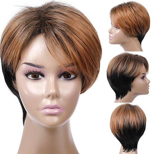 Damen haar glatte perücke - glatte,