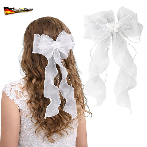 Haarschmuck mädchen kommunion - haarschmuck,