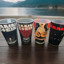 4 Cup Rammstein Tour Becher 0 5 L 2024 Neu Limited Edition Top!