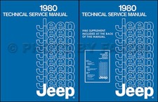 1980 Jeep Reparaturhandbuch