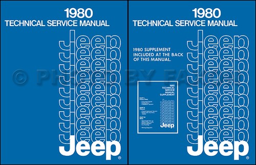 1980 jeep reparaturhandbuch - 1980,
