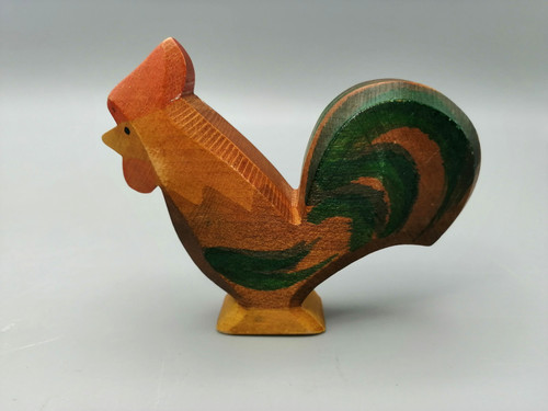 Ostheimer holzfigur hahn cm - holzfigur,